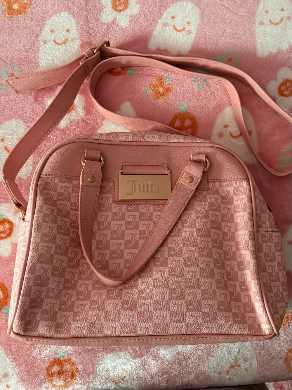 Juicy Couture Blush Pink Satchel